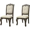 Crown Mark Alexandria Antique Set of 2 Dining Chairs -Cheap Golden Hill Studio Store Belk 1009