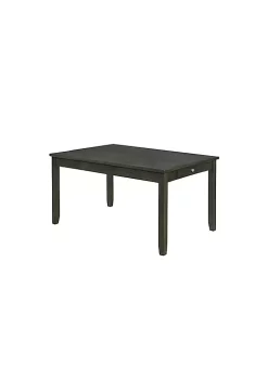 Crown Mark Julian Collection Grey Dining Table -Cheap Golden Hill Studio Store Belk 1015