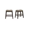 Crown Mark Dilan Collection Brown Counter Stool -Cheap Golden Hill Studio Store Belk 1058