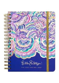 Lilly Pulitzer® Large 17 Month Agenda, Happy as a Clam -Cheap Golden Hill Studio Store Belk 110