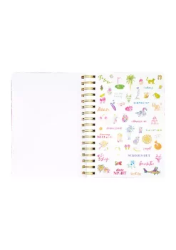 Lilly Pulitzer® Large 17 Month Agenda, Splashdance -Cheap Golden Hill Studio Store Belk 146