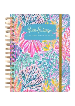 Lilly Pulitzer® Large 17 Month Agenda, Splashdance -Cheap Golden Hill Studio Store Belk 150