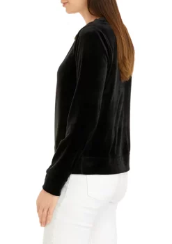 Lilly Pulitzer® Women's Tressa Velour Sweatshirt -Cheap Golden Hill Studio Store Belk 156