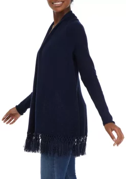 Lilly Pulitzer® Tatum Fringe Cardigan -Cheap Golden Hill Studio Store Belk 211