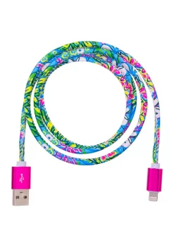 Lilly Pulitzer® Walking on Sunshine Charging Cord