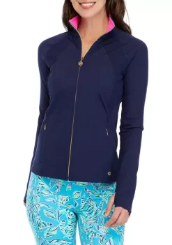 Lilly Pulitzer® UPF 50+ Luxletic Tennison Full-Zip Jacket