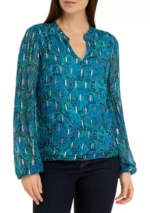 Lilly Pulitzer® Women's Giana Long Sleeve Top 6 Lilly Pulitzer® Women's Giana Long Sleeve Top - Image 4