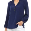 Lilly Pulitzer® Women's Blouson Sleeve Henley Top