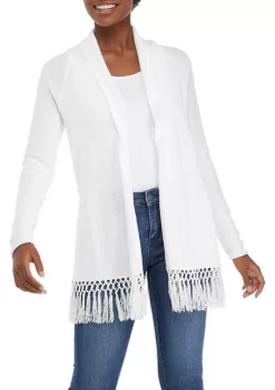 Lilly Pulitzer® Tatum Fringe Cardigan