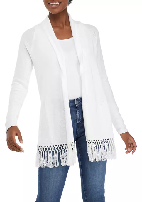 Lilly Pulitzer® Tatum Fringe Cardigan 6 Lilly Pulitzer® Tatum Fringe Cardigan - Image 4
