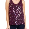 Lilly Pulitzer® Women's Florin Sleeveless V-Neck Metallic Top -Cheap Golden Hill Studio Store Belk 43