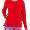 Lilly Pulitzer® Women's Luxletic Beach Comber Pullover Sweatshirt -Cheap Golden Hill Studio Store Belk 481