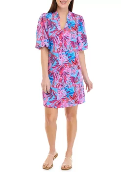 Lilly Pulitzer® Women's Arcella Elbow Puff Sleeve Dress -Cheap Golden Hill Studio Store Belk 488