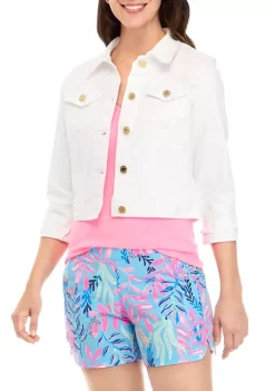 Lilly Pulitzer® Seaspray Denim Jacket