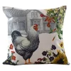 Golden Hill Studio 18" Black Hen and Farmhouse Throw Pillow Cover 1 Golden Hill Studio 18" Black Hen and Farmhouse Throw Pillow Cover -Cheap Golden Hill Studio Store Belk 558