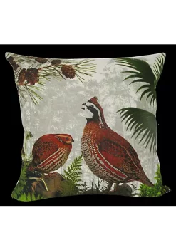 Golden Hill Studio 18" Quail Pillow Cover - Insert