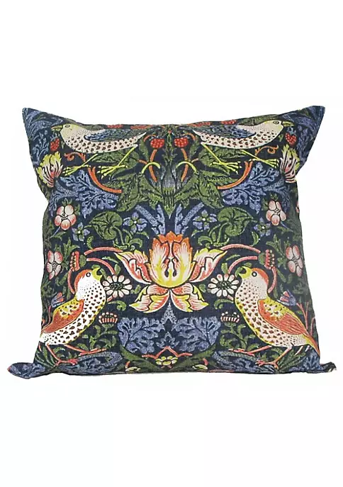 Golden Hill Studio 18” Bird Floral Throw Pillow with Insert 3 Golden Hill Studio 18” Bird Floral Throw Pillow with Insert
