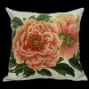 Golden Hill Studio 18" Yellow and White Square Coral Peony Floral Throw Pillow -Cheap Golden Hill Studio Store Belk 702