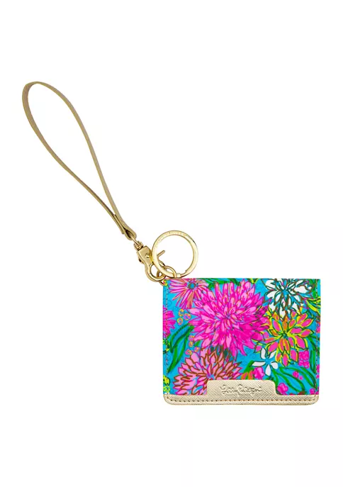 Lilly Pulitzer® Walking on Sunshine Snap Card Case 2 Lilly Pulitzer® Walking on Sunshine Snap Card Case
