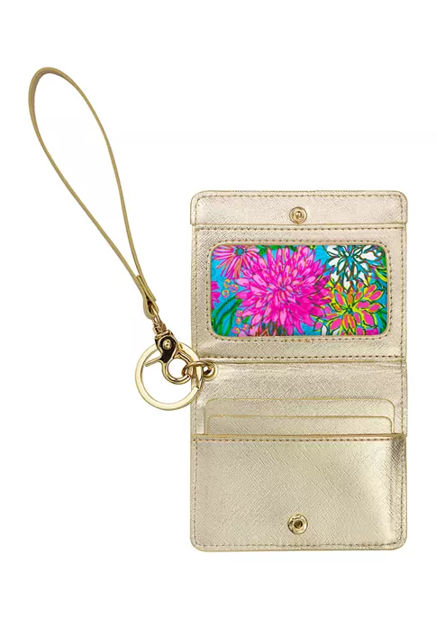 Lilly Pulitzer® Walking on Sunshine Snap Card Case 3 Lilly Pulitzer® Walking on Sunshine Snap Card Case - Image 2