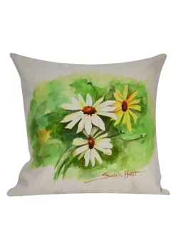 Golden Hill Studio 18” x 18” Daisy Throw Pillow