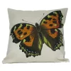 Golden Hill Studio 18" Orange and Black Spotted Butterfly Decorative Throw Pillow Cover -Cheap Golden Hill Studio Store Belk 746