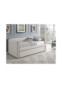 Crown Mark Hadley Collection Day Bed in Ivory -Cheap Golden Hill Studio Store Belk 796