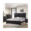 Crown Mark Sasha Collection 3pc King Bedroom Set -Cheap Golden Hill Studio Store Belk 812