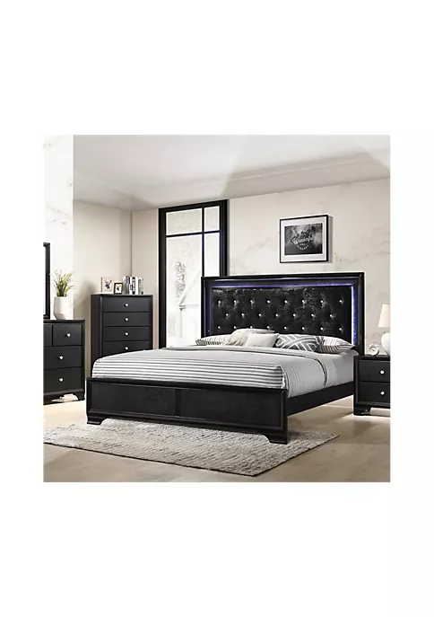 Crown Mark Sasha Collection 3pc King Bedroom Set 3 Crown Mark Sasha Collection 3pc King Bedroom Set