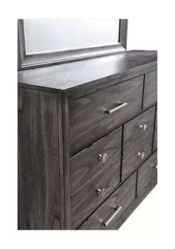 Crown Mark Avery Bedroom Set - Bed, Dresser & Mirror -Cheap Golden Hill Studio Store Belk 830