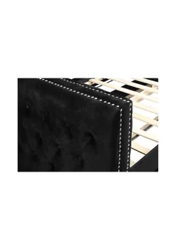 Crown Mark Hadley Collection Day Bed in Black -Cheap Golden Hill Studio Store Belk 879