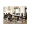 Crown Mark Alexandria Dining Set with Table & 4 Chairs