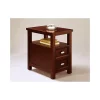 Crown Mark Grandview Chairside End Table -Cheap Golden Hill Studio Store Belk 911