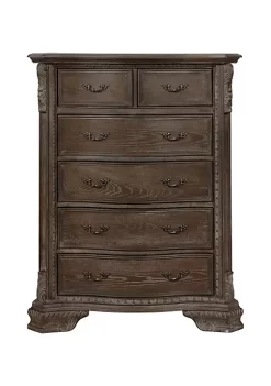 Crown Mark Alexandria Antique 5 Drawer Chest 7 Crown Mark Alexandria Antique 5 Drawer Chest -Cheap Golden Hill Studio Store Belk 922