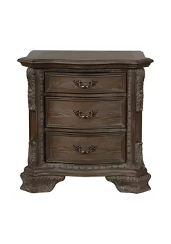 Crown Mark Alexandria Antique Nightstand -Cheap Golden Hill Studio Store Belk 934
